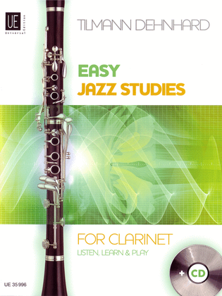 Book cover for Easy Jazz Studies for Clarinet
