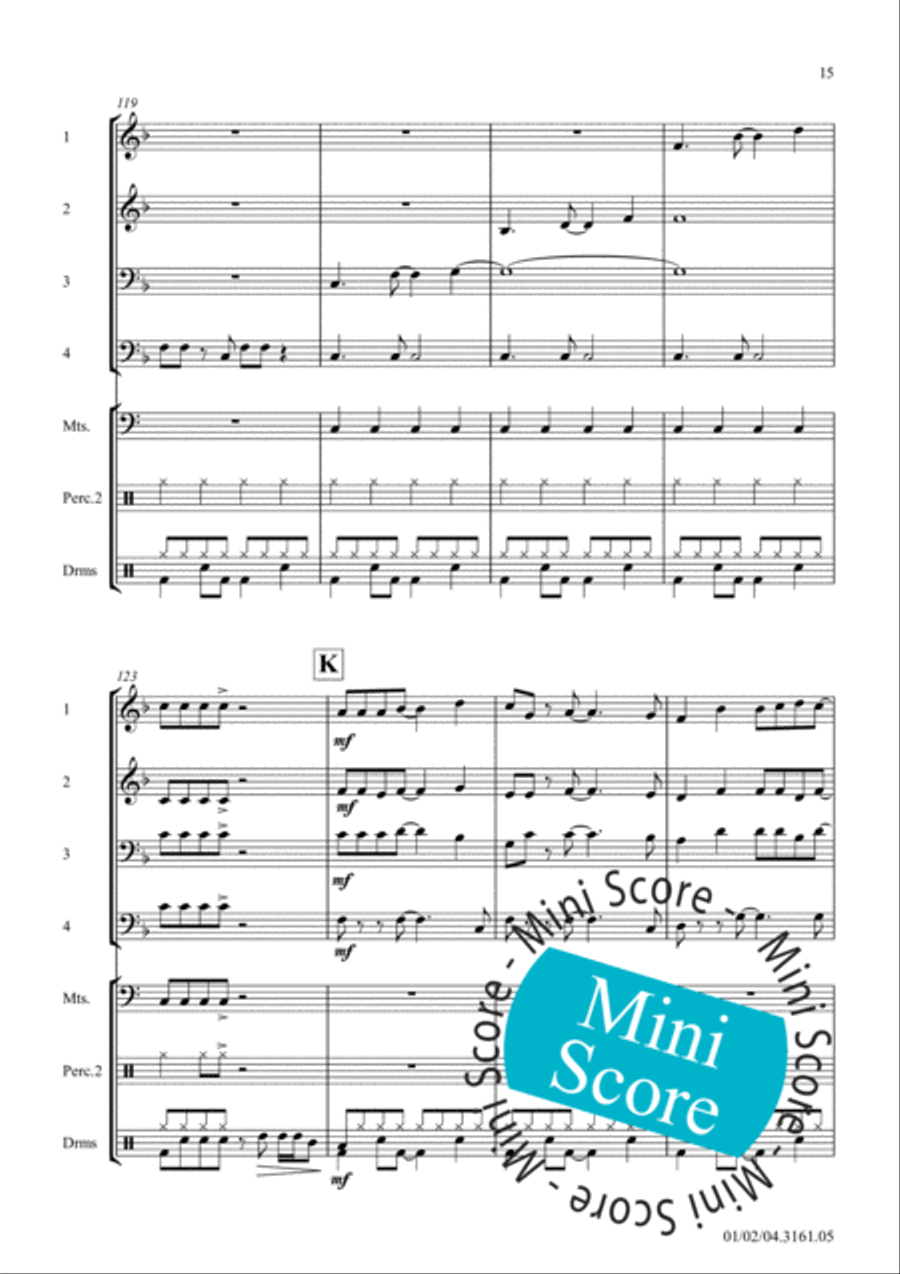 Road Trip Concert Band scores gallery preview page 21