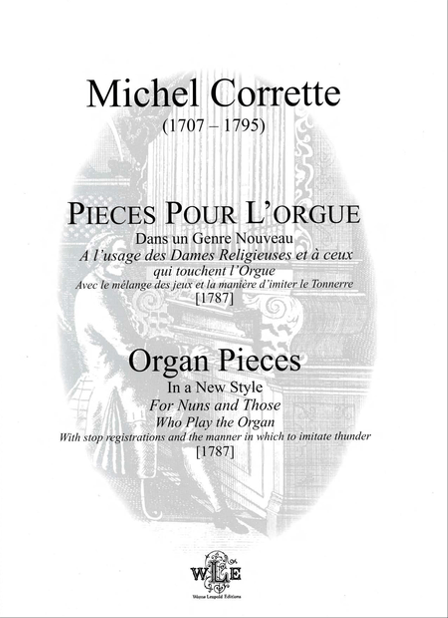 Pieces Pour L'Orgue [1787] Organ scores gallery preview page 1