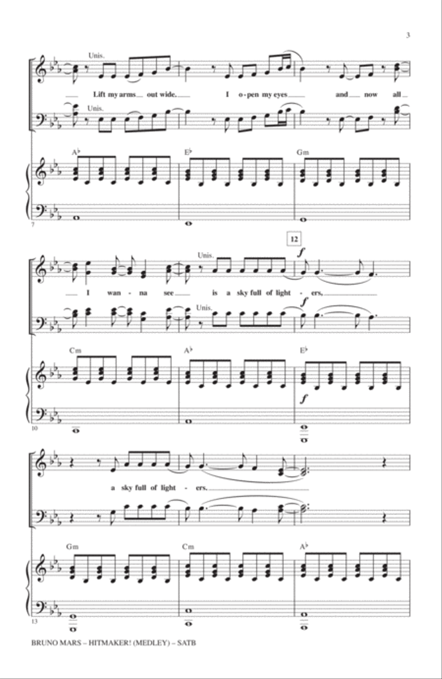 Bruno Mars: Hitmaker! (Medley)