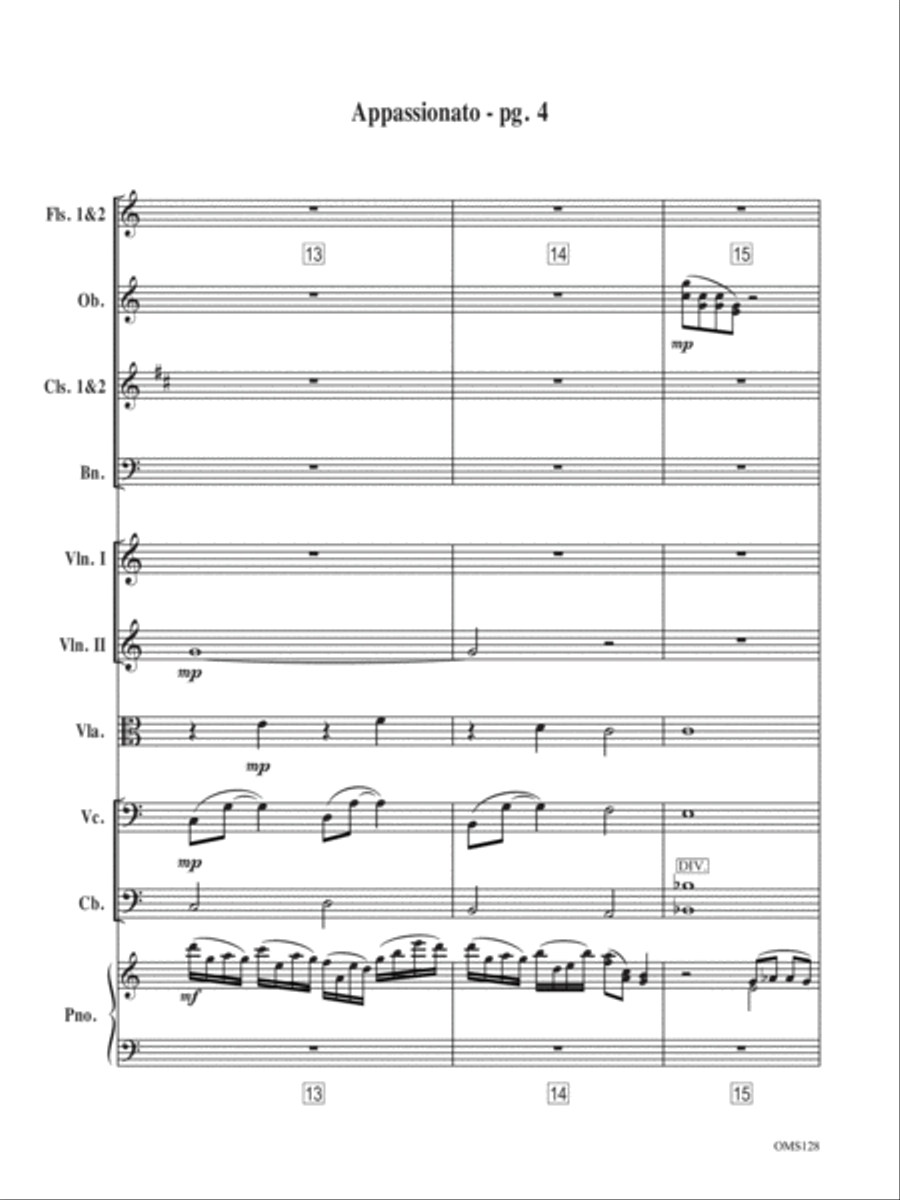 Appassionato Chamber Orchestra scores gallery preview page 6