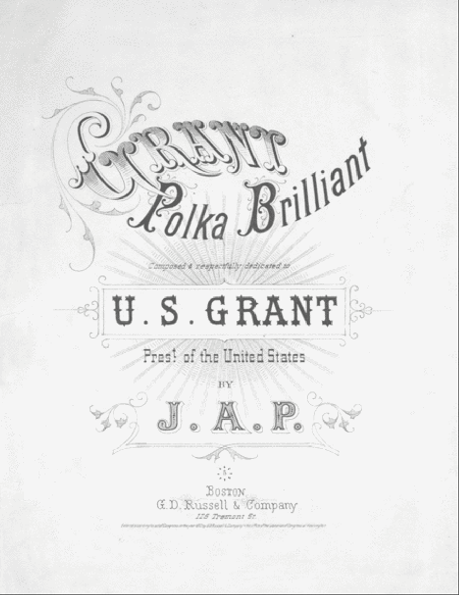Grant Polka Briliant Piano Solo scores gallery preview page 1
