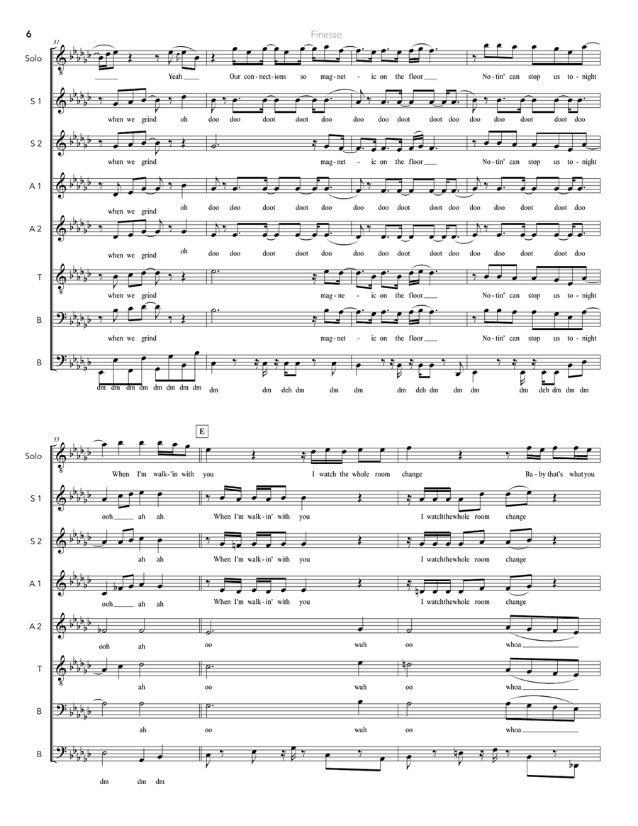 Finesse Divisi scores gallery preview page 6