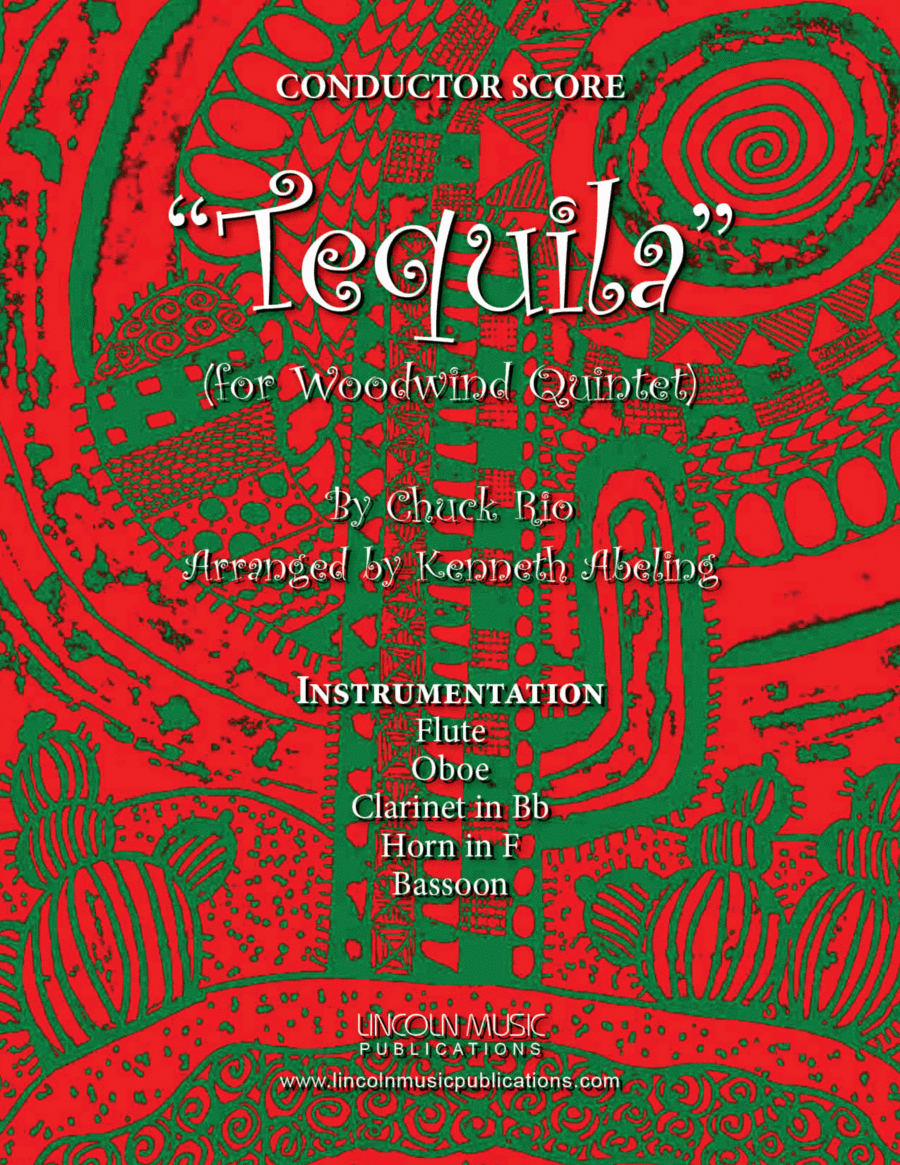 Tequila Woodwind Quintet scores gallery preview page 1