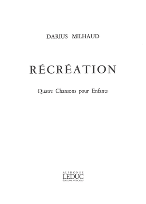 Book cover for Récréation Op.195