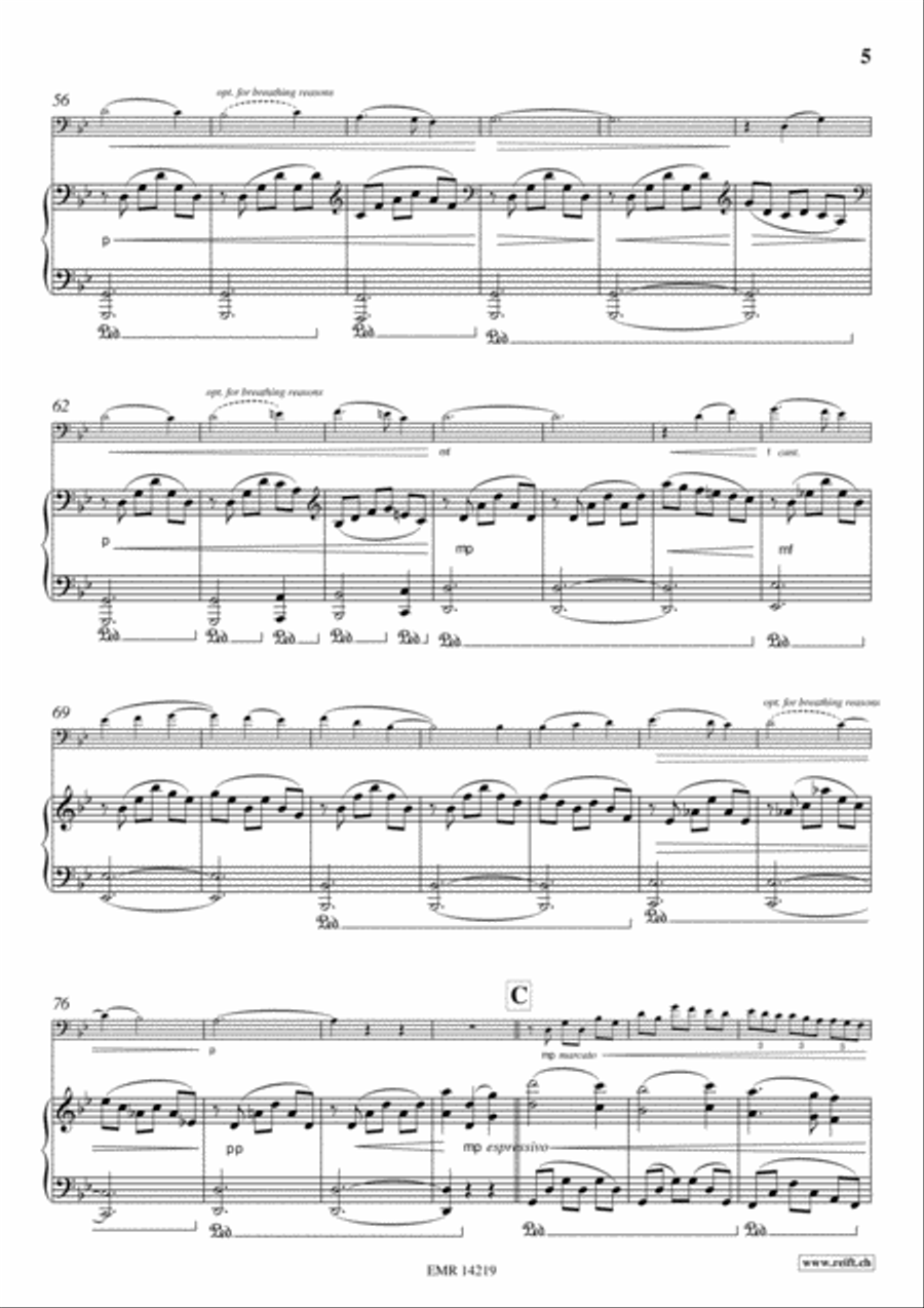 Fantasia Piano Accompaniment scores gallery preview page 5