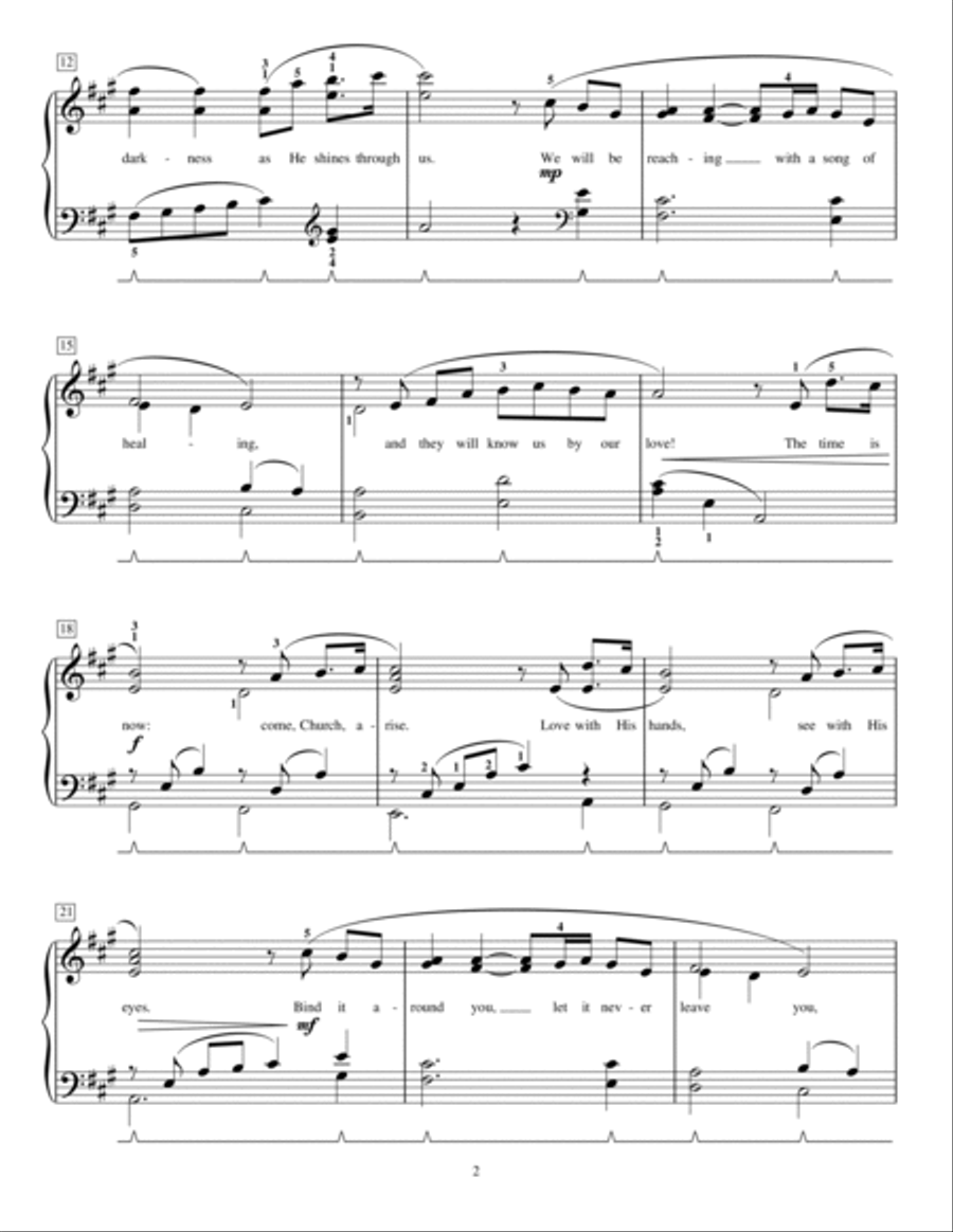 By Our Love (arr. Phillip Keveren) Piano Method scores gallery preview page 2