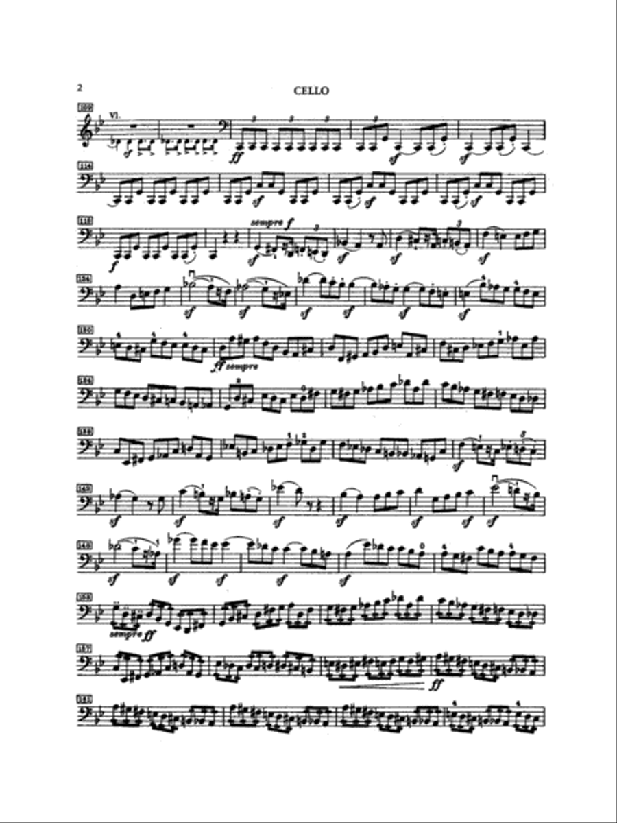 Smetana: Trio in G Minor, Op. 15 Part scores gallery preview page 2
