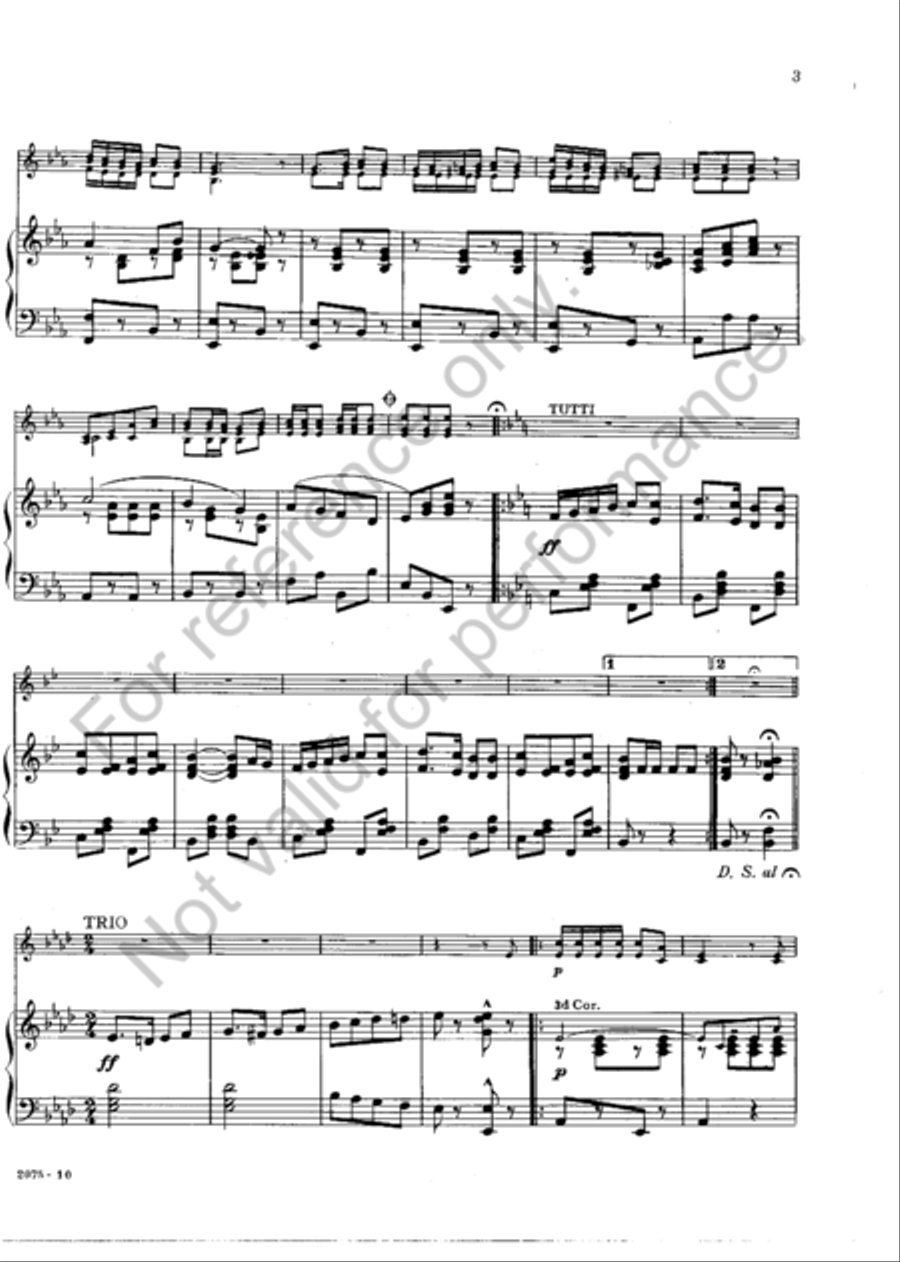 Elena Polka Elena Polka Brass Duet scores gallery preview page 4