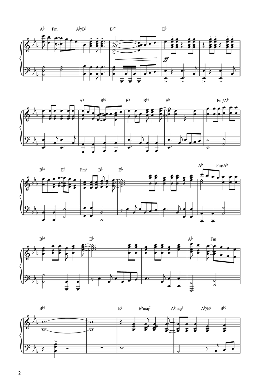 Eye Level (theme from Van Der Valk) Piano Solo scores gallery preview page 2