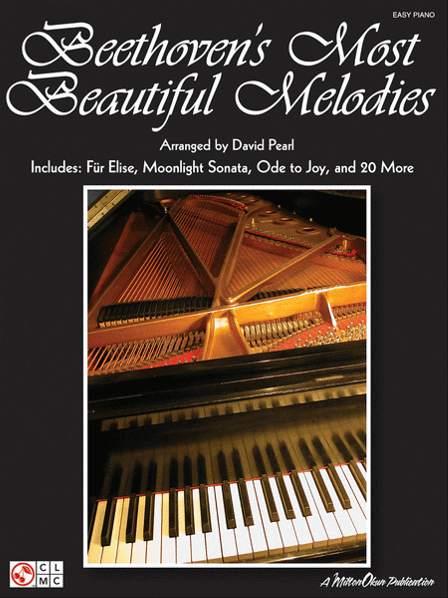 Beethoven's Most Beautiful Melodies Easy Piano scores gallery preview page 1