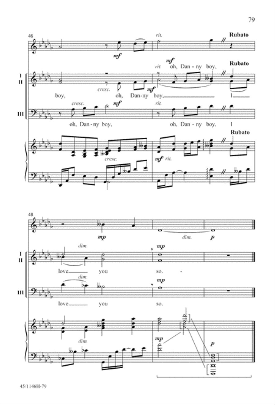 We Sing the World Around Choir scores gallery preview page 79