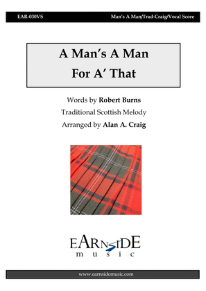 Book cover for A Man's A Man For A' That