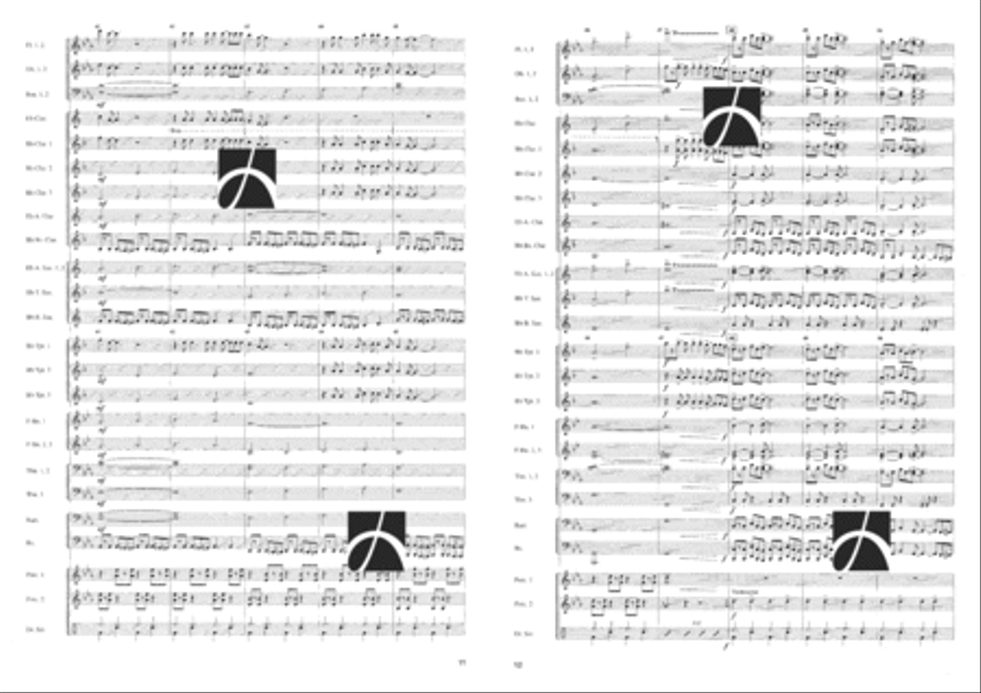 Cervo a Primavera Concert Band scores gallery preview page 6