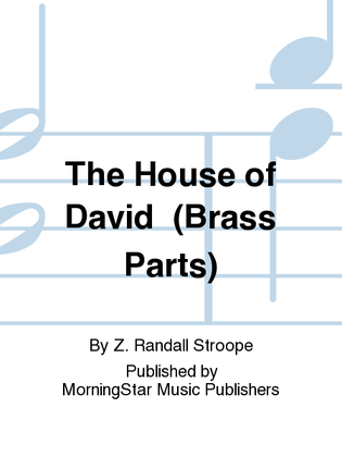 Book cover for The House of David (Brass Parts)