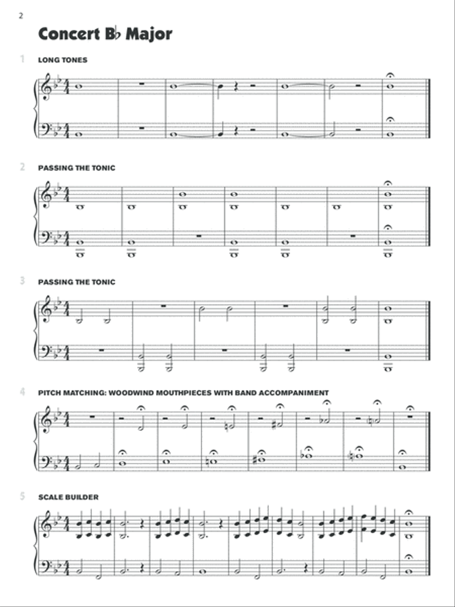 Sound Innovations for Concert Band -- Ensemble Development for Young Concert Band Concert Band Methods scores gallery preview page 3
