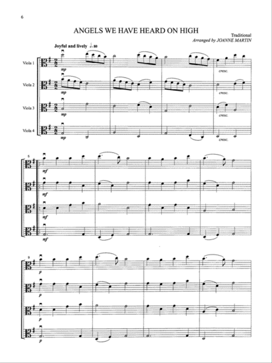 More Festive Strings for Ensemble Collection / Songbook scores gallery preview page 5