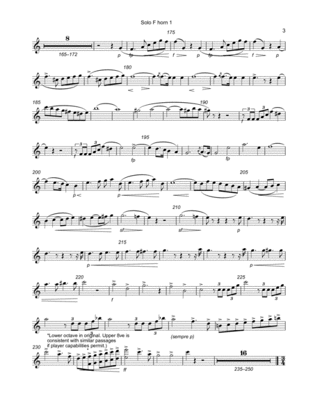 Concert Piece for 4 instruments (Robert Schumann) - edited from original version four 4 solo F horns