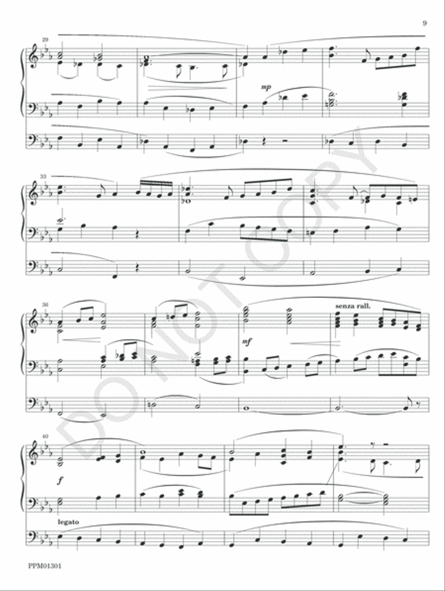 Sonata No. 2 for Organ Organ Solo scores gallery preview page 12