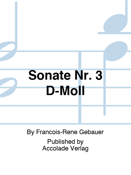 Sonate Nr. 3 D-Moll