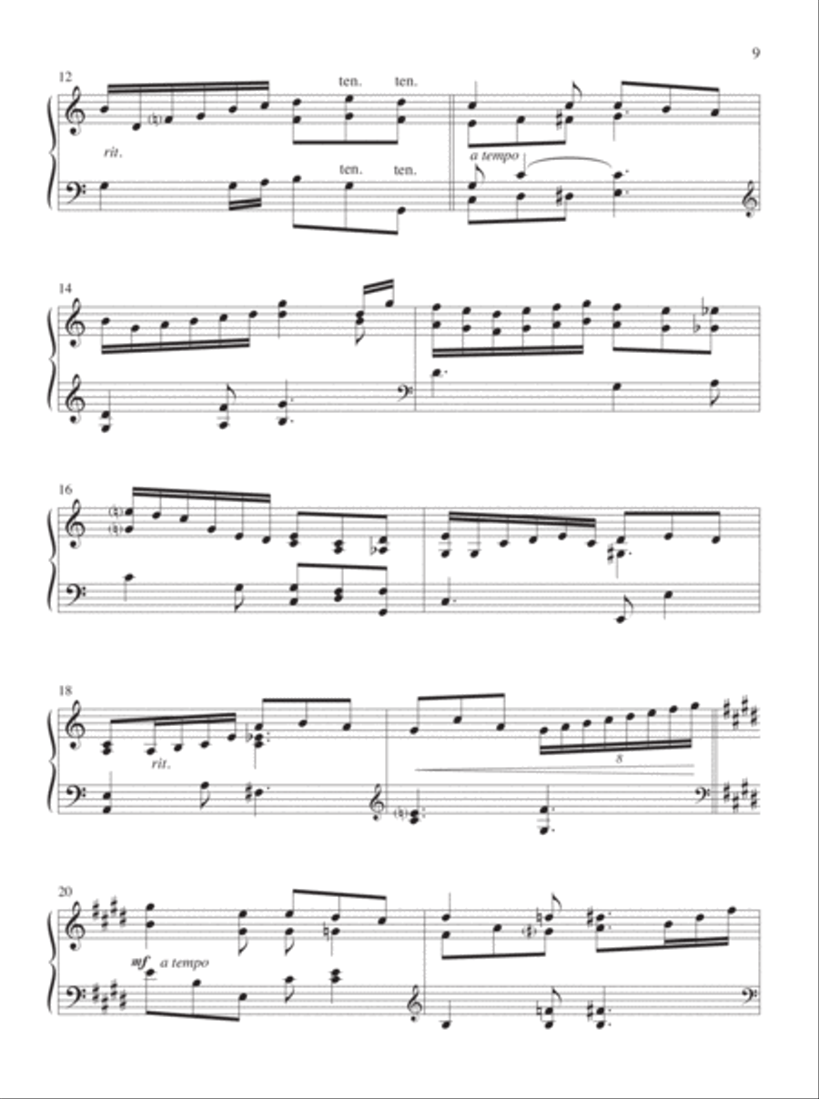 Portraits of Praise Piano Solo scores gallery preview page 5