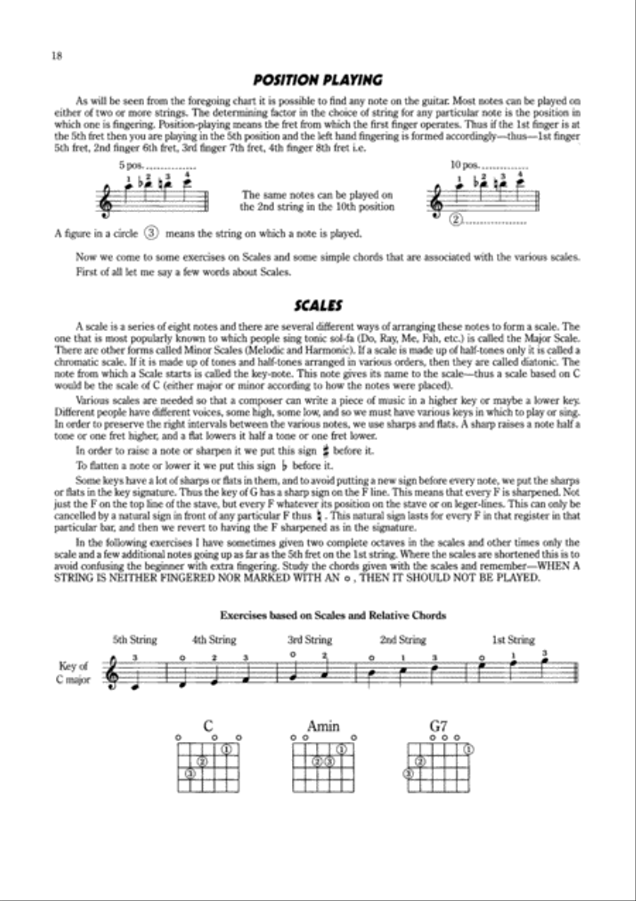 Bert Weedon's Play in a Day Guitar Solo scores gallery preview page 20