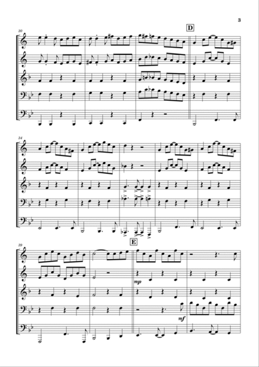 Treat For Trumpet Treat For Trumpet Horn scores gallery preview page 3
