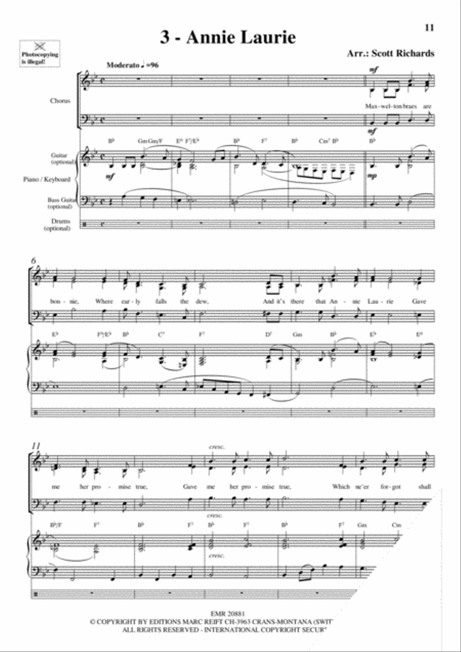 20 Celtic Hits Volume 1 4-Part scores gallery preview page 5