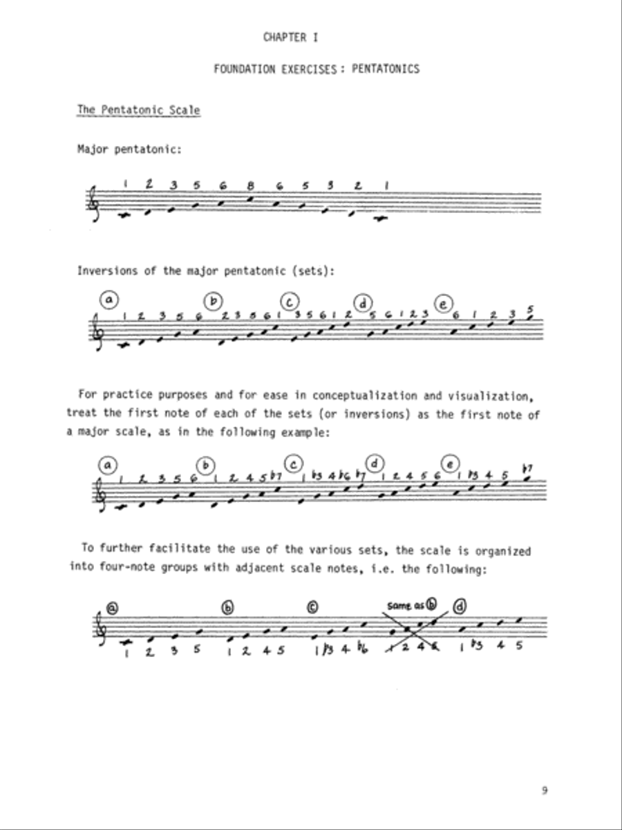 Modern Concepts in Jazz Improvisation Collection / Songbook scores gallery preview page 3
