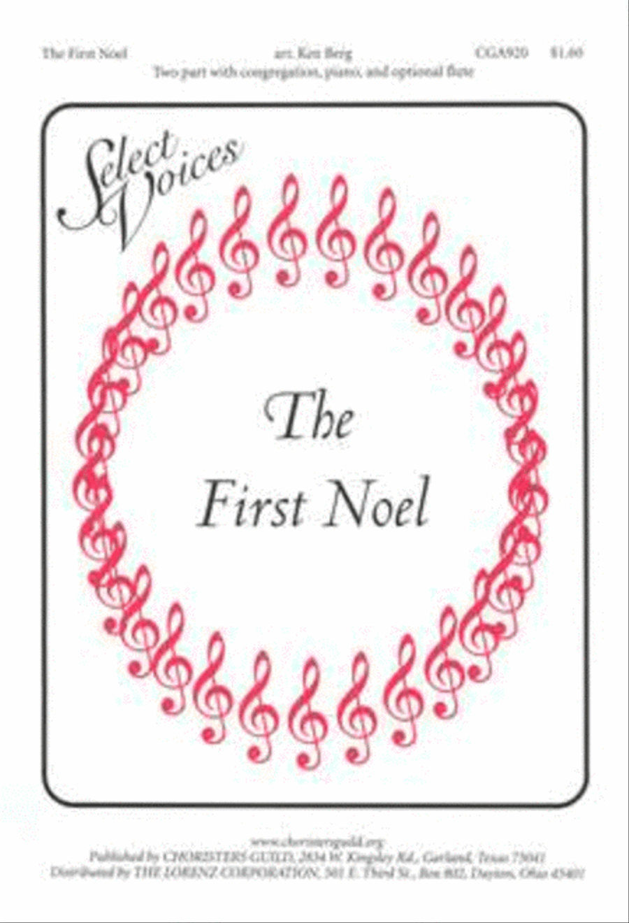 The First Noel The First Noel 2-Part scores gallery preview page 1