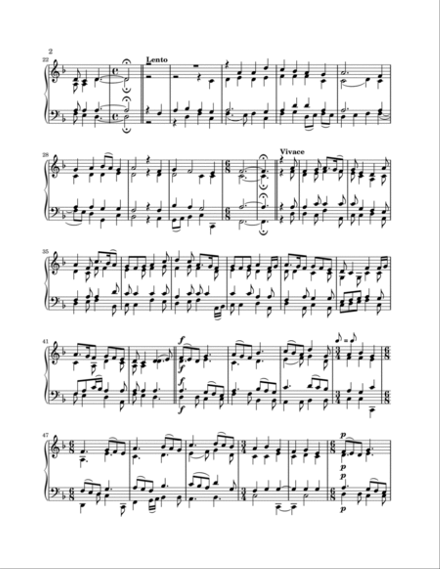 Carols without words Chamber Orchestra scores gallery preview page 4