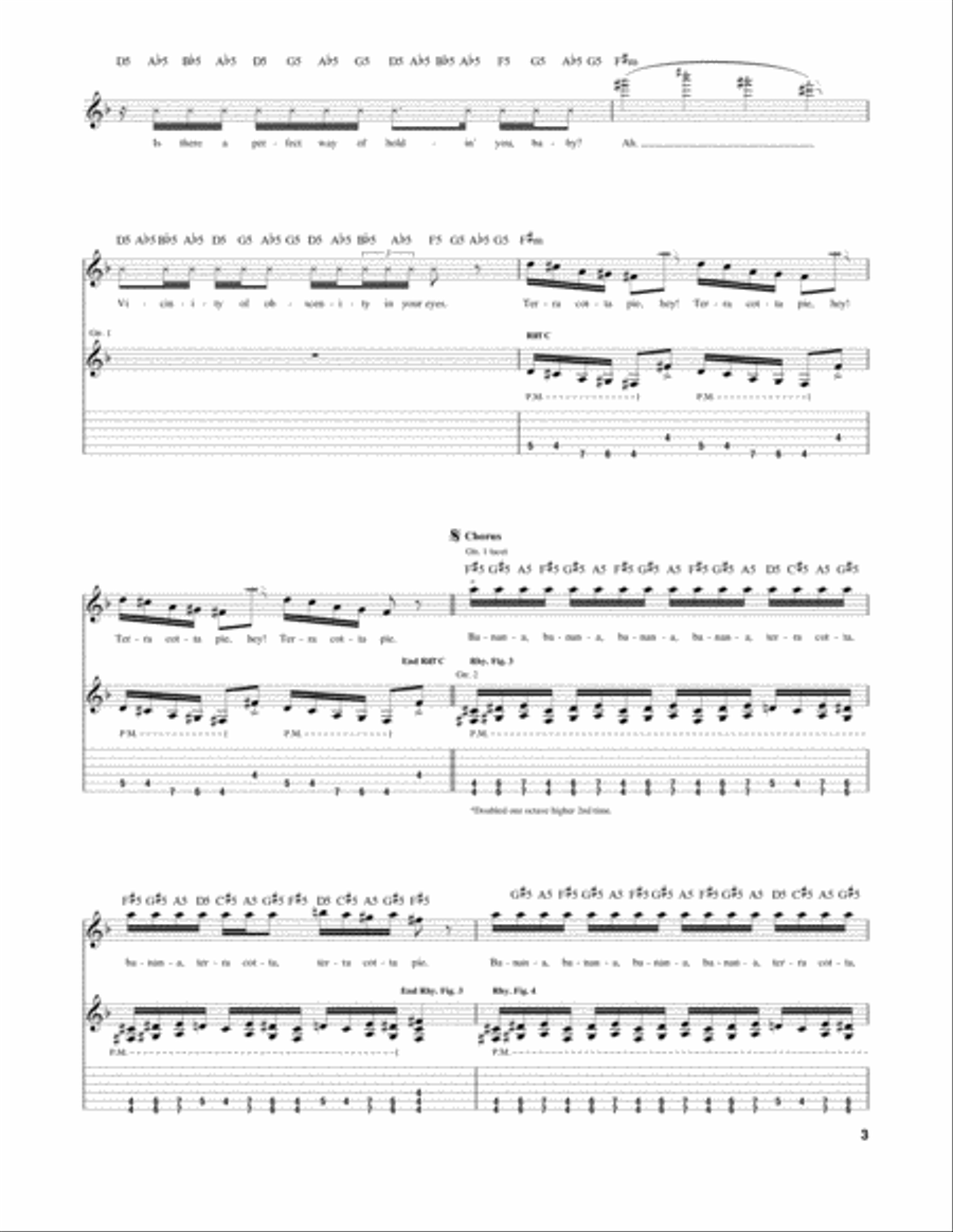 Vicinity Of Obscenity by System of a Down Electric Guitar