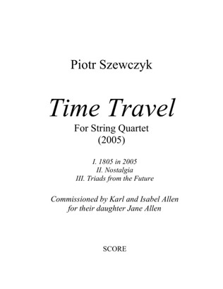 Time Travel for String Quartet
