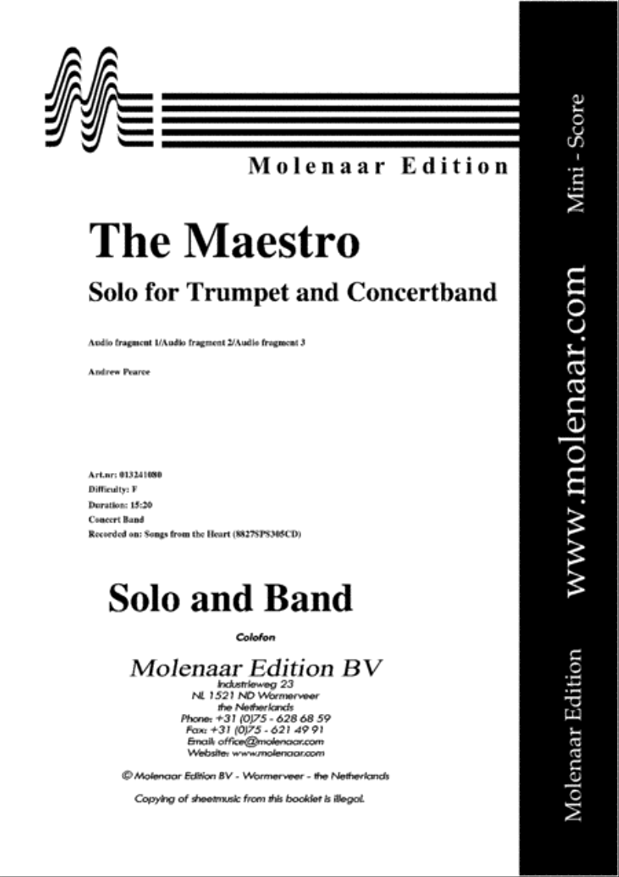 The Maestro Concert Band scores gallery preview page 2
