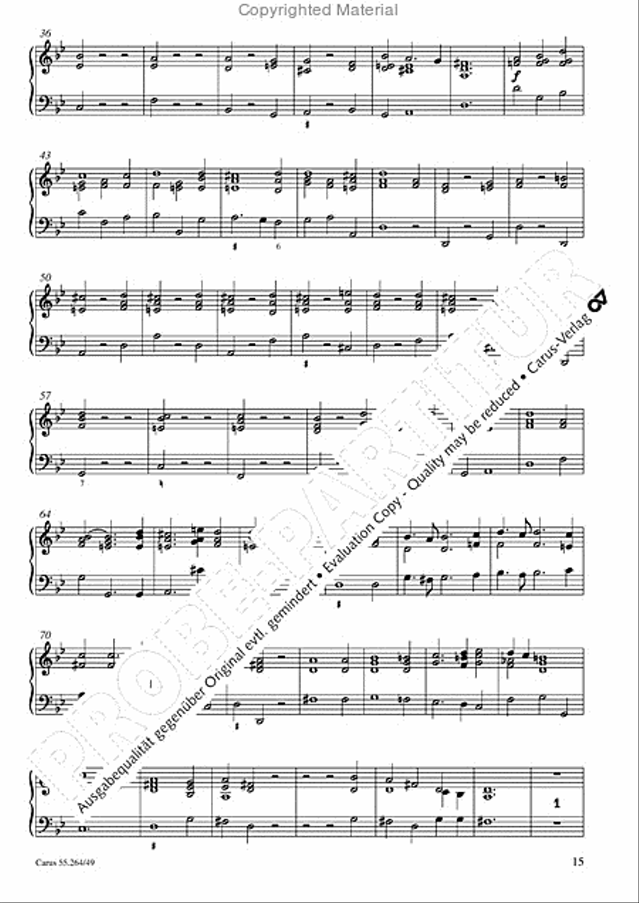 Israel in Egypt - Part I Israel in Egypt - Part I Organ scores gallery preview page 18
