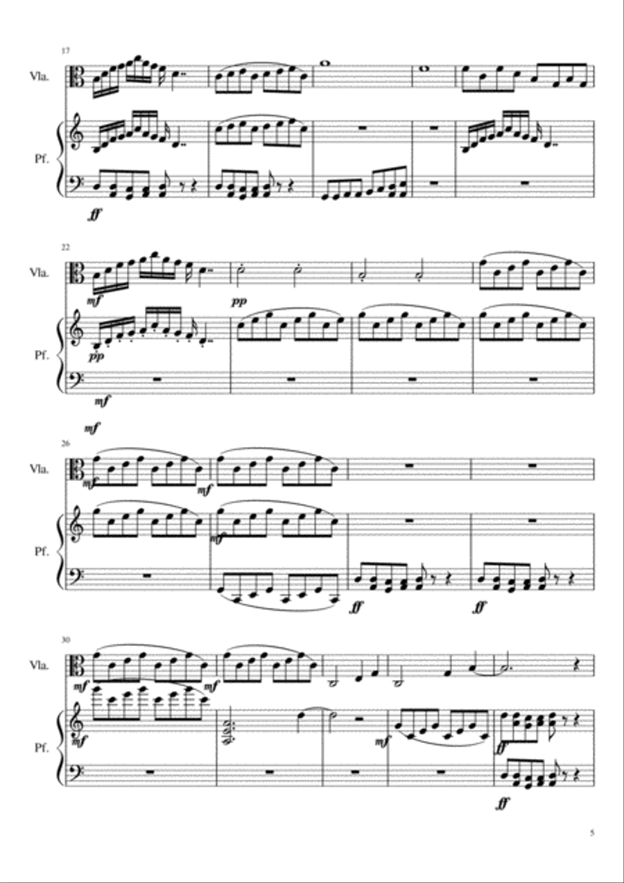 Capriccio per viola solo Capriccio per viola solo Viola Solo scores gallery preview page 5