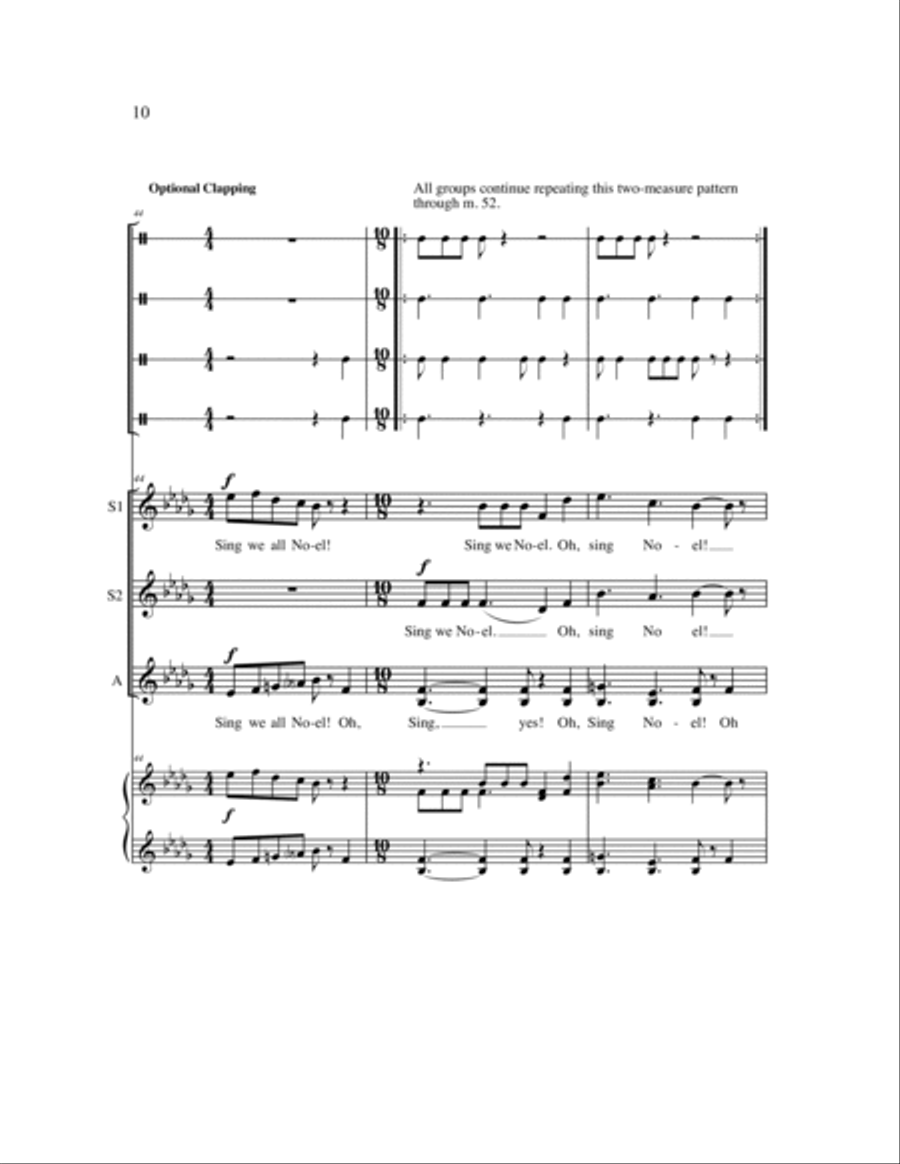 Sing We Now of Christmas Sing We Now of Christmas SSAA scores gallery preview page 19