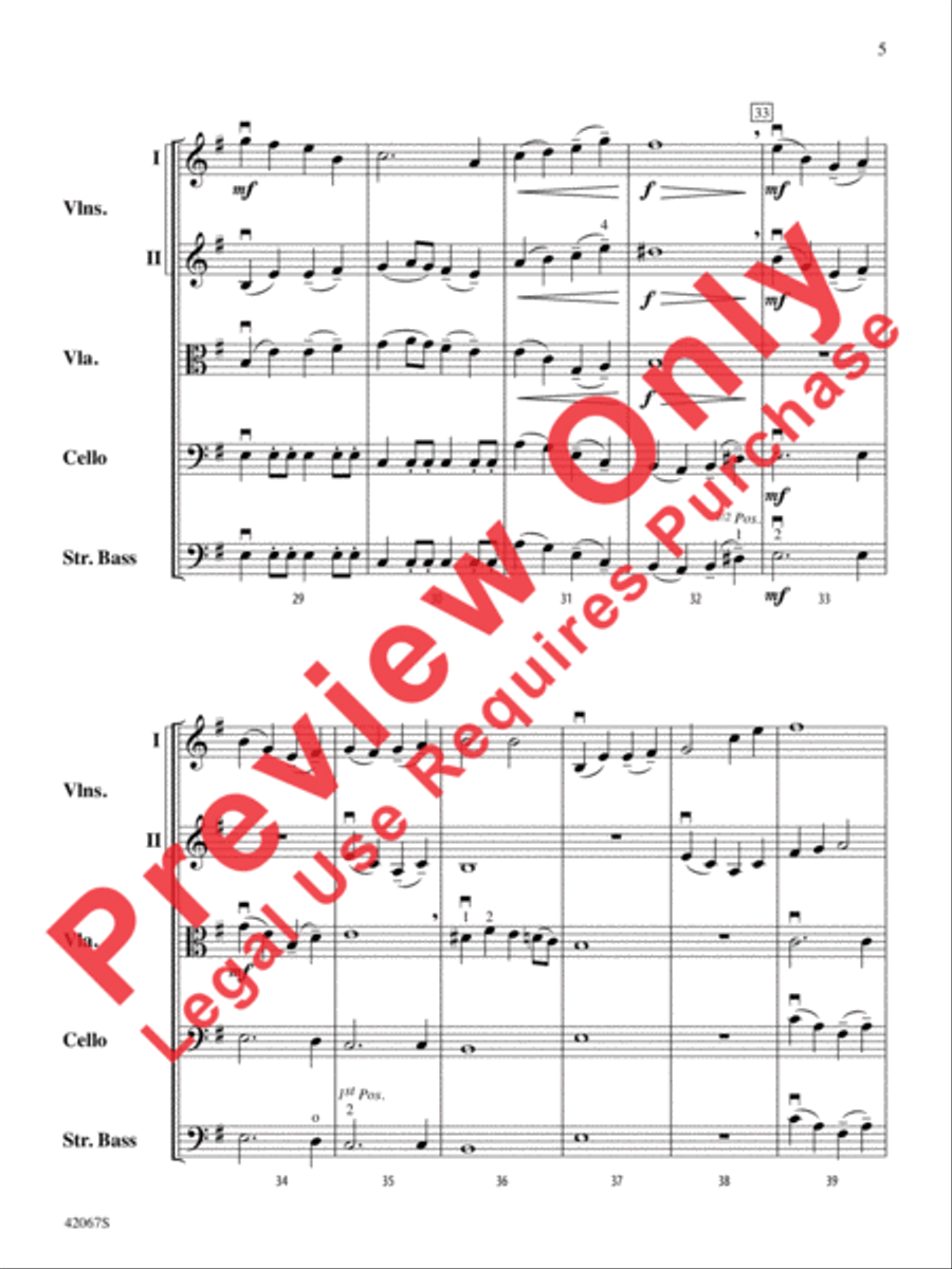 Native American Spirit String Orchestra scores gallery preview page 6