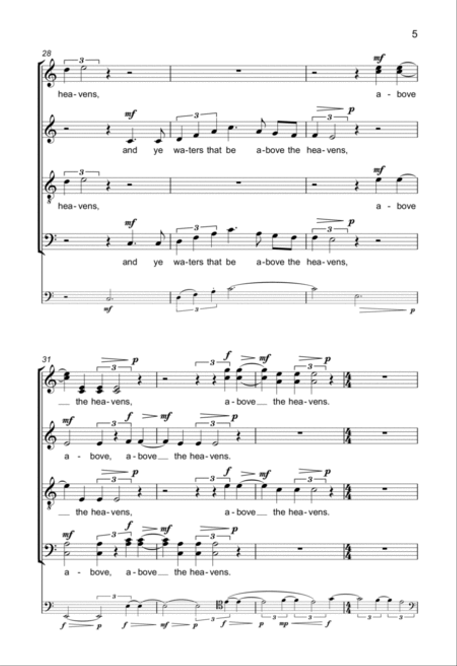 Psalm 148 Psalm 148 Choir scores gallery preview page 5