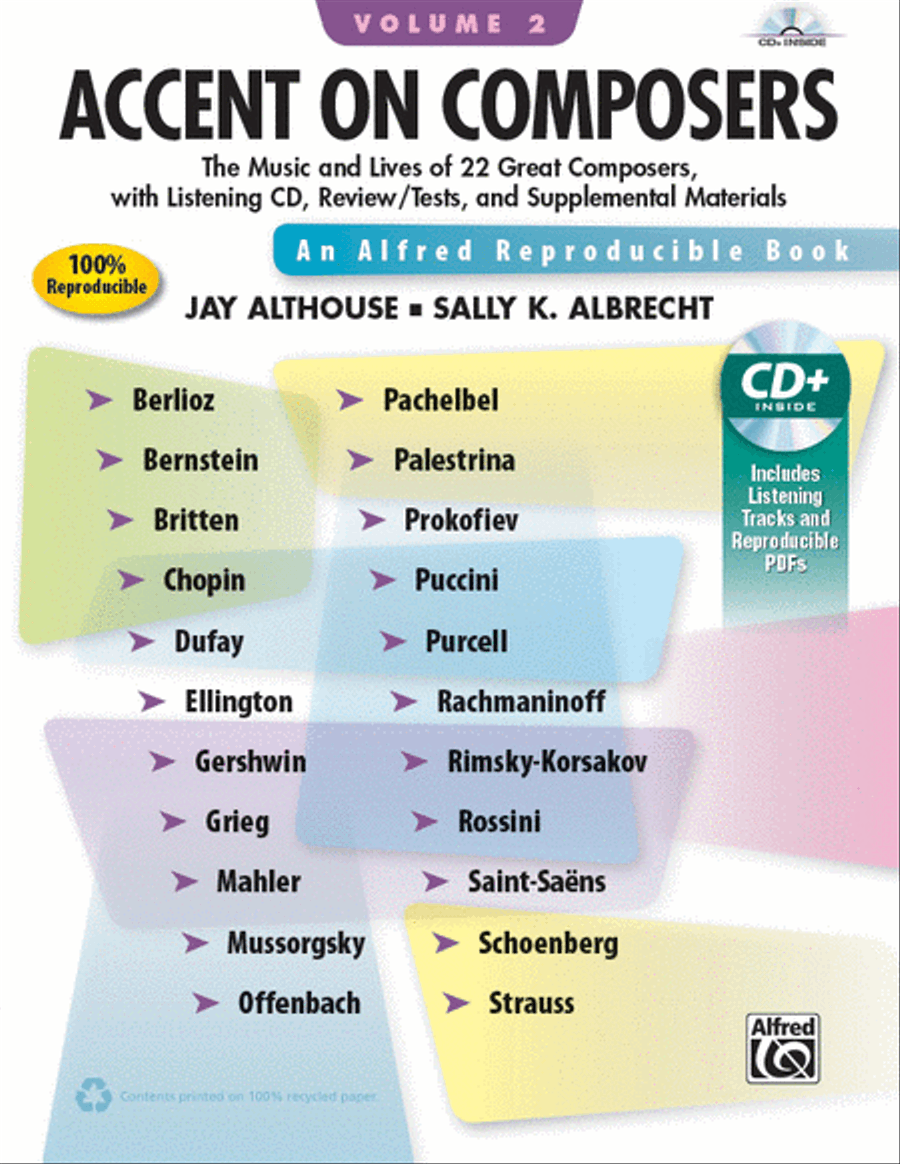 Accent on Composers, Volume 2 CD scores gallery preview page 1