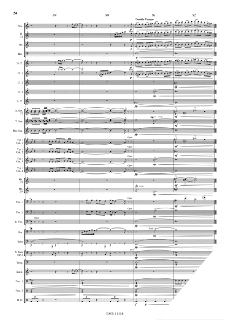 3 Moments Of Happiness 3 Moments Of Happiness Concert Band scores gallery preview page 25