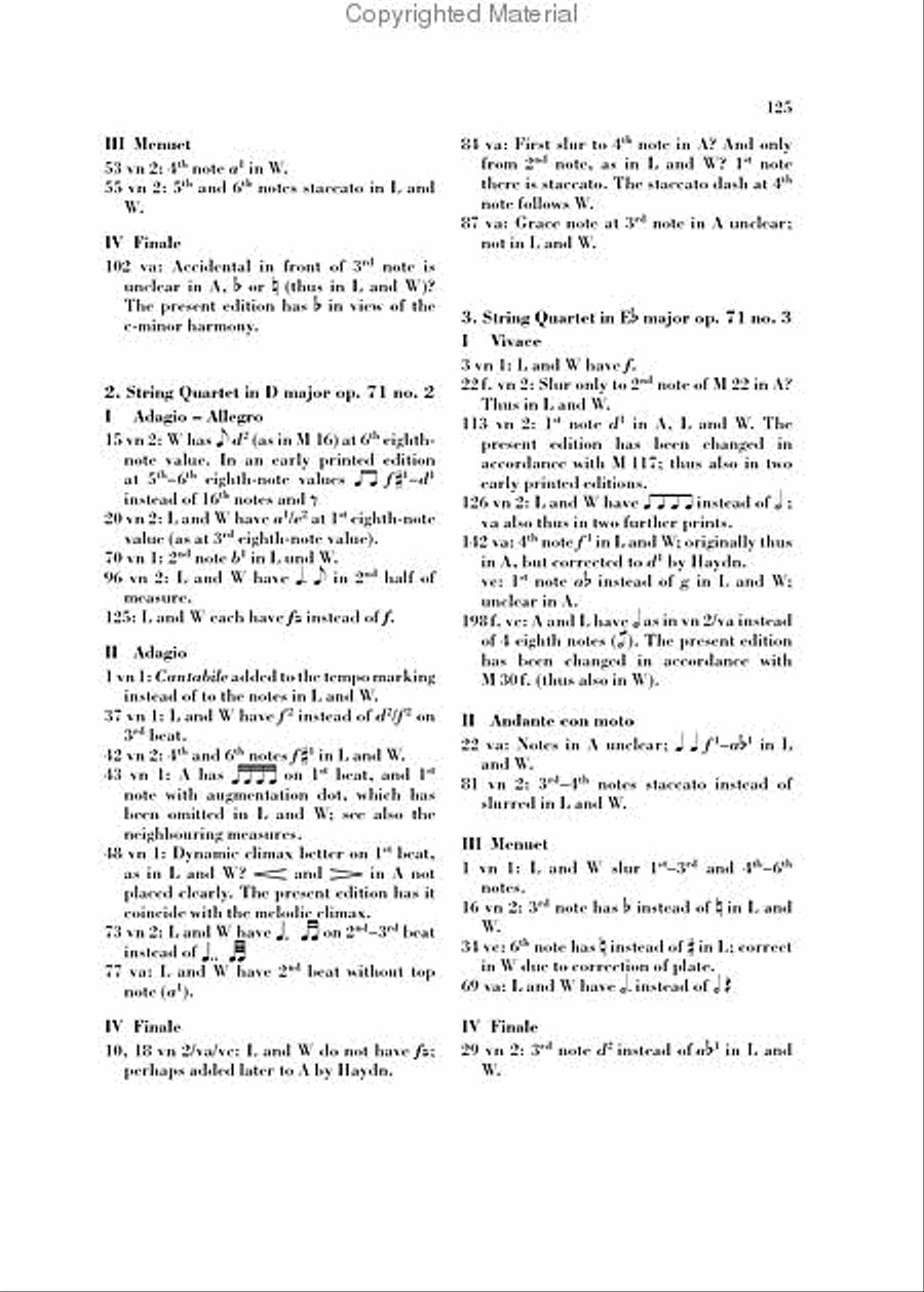 String Quartets, Vol. IX, Opus 71 and 74 (Apponyi-Quartets) String Quartet scores gallery preview page 10