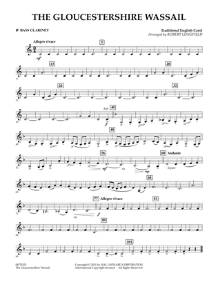 The Gloucestershire Wassail - Bb Bass Clarinet