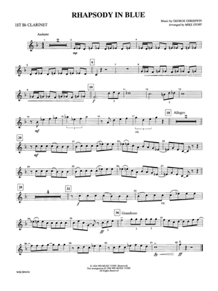 Rhapsody in Blue™: 1st B-flat Clarinet