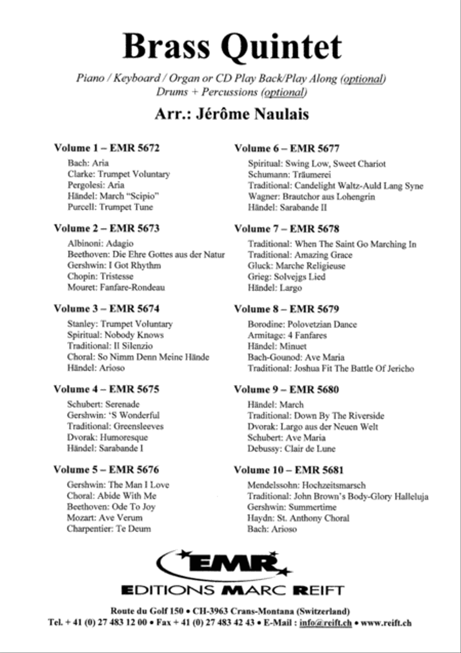 Album Volume 6 Brass Band scores gallery preview page 8