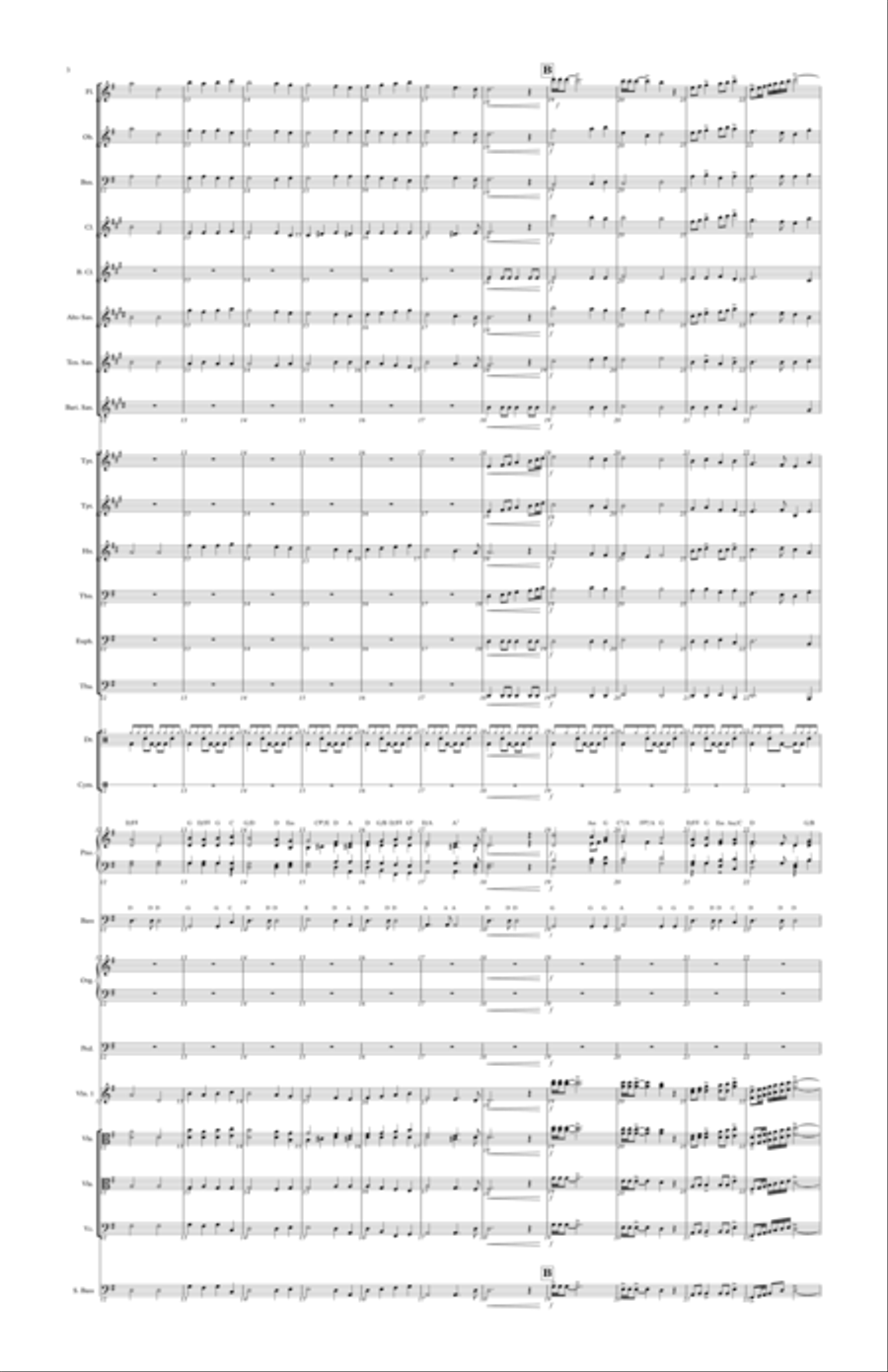 O' Come All Ye Faithful O' Come All Ye Faithful Full Orchestra scores gallery preview page 4