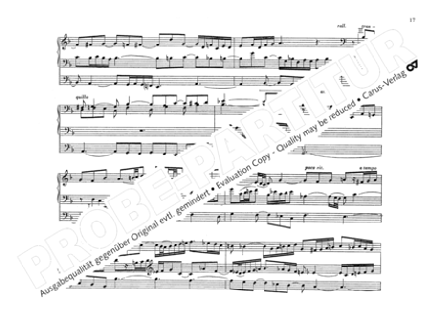O God, from heaven look on us (Ach Gott, vom Himmel sieh darein) Organ scores gallery preview page 20
