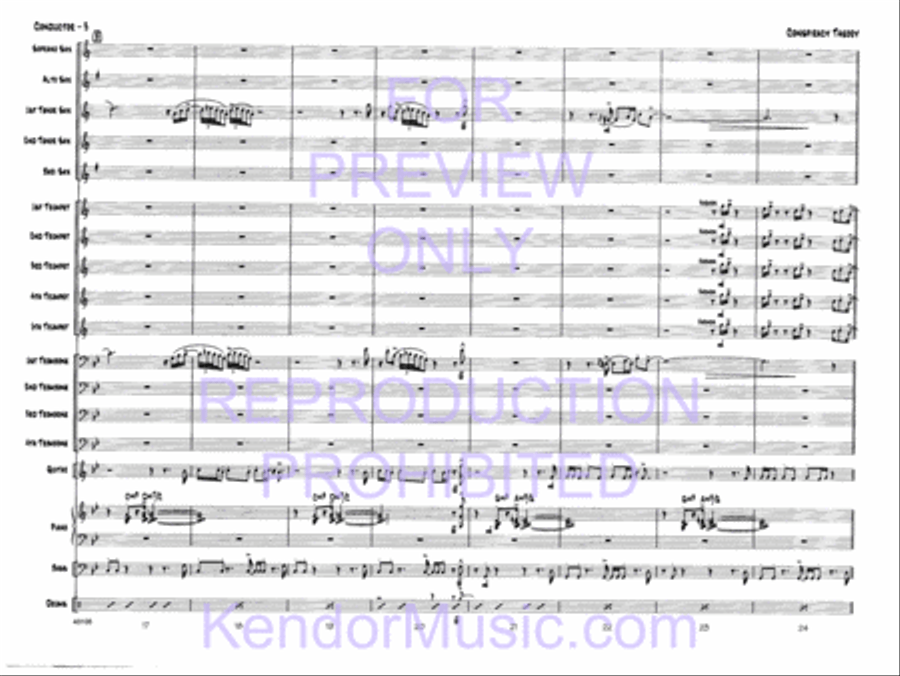 Conspiracy Theory Jazz Ensemble scores gallery preview page 5