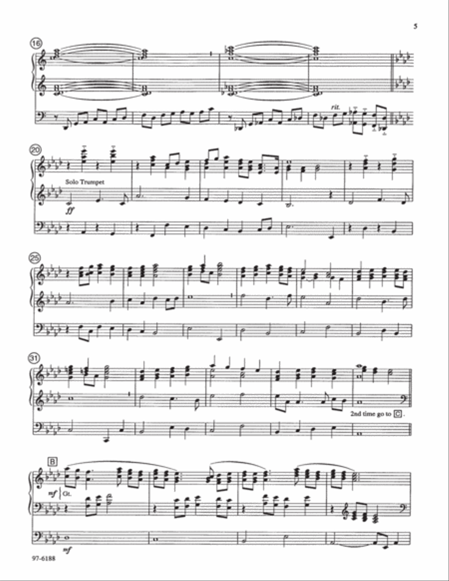 Festival Fanfare for Organ