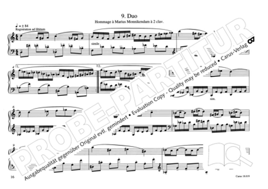 de Kort: Improvisations for Organ solo